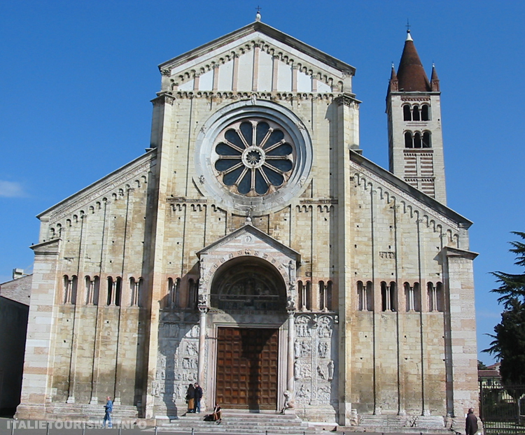 Basilique San Zeno de Vérone Italie. Visiter Vérone. Vérone tourisme