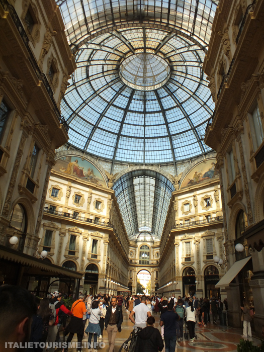 Galleria Vittorio Emmanuele II Milan, galerie Victor Emmanuel II 