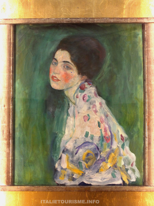 Klimt, Portrait de Dame, 1916-17, Plaisance Italie Ricci Oddi