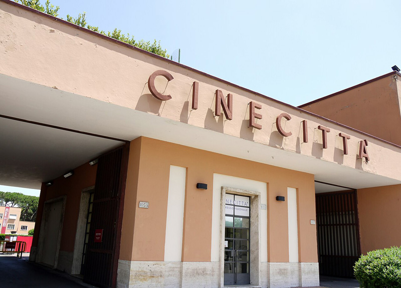 Cinecittà cité du cinema italien Rome Italie visite