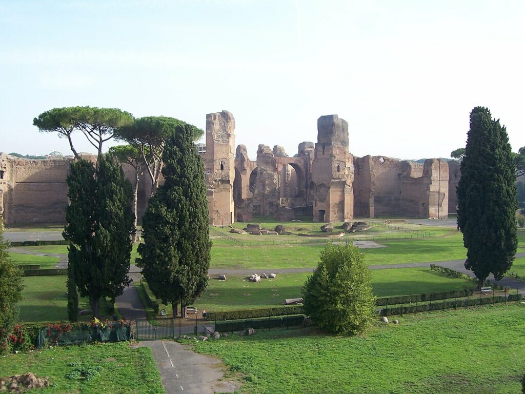Thérmes de Caracalla, Rome tourisme