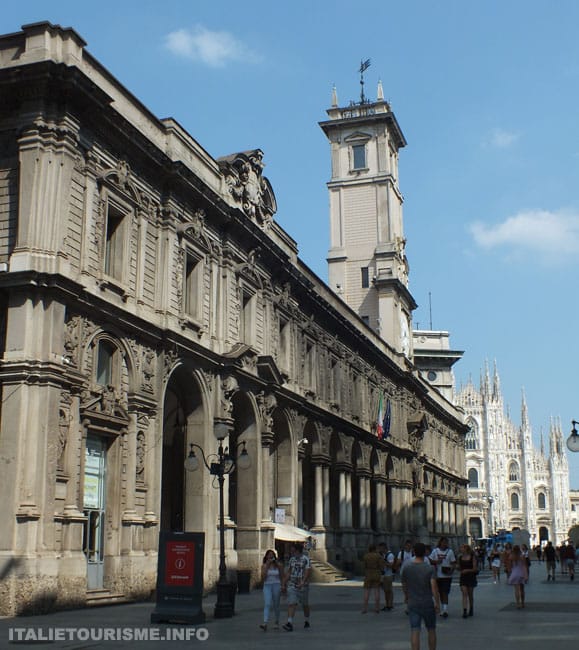 Palazzo dei Giureconsulti a Milano in via Orefici